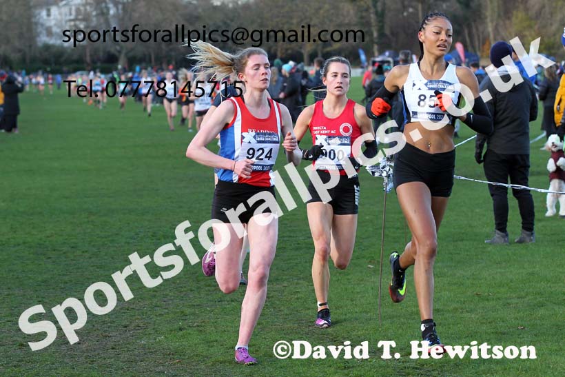 Senior Women and Under-23s, European Cross Country Championships Trials, Sefton Park, Liverpool. Photo: David T. Hewitson/Sports for All Pics